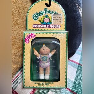 Lindy Pam Poseable Figure - 1984 Cabbage Patch Kid